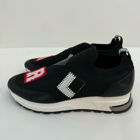 NWOB KARL LAGERFELD PARIS Women Meadow Graphic Slip-On Sneakers Size 9.5 - Picture 4 of 9